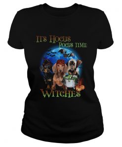 Halloween Dachshund Its Hocus Pocus Time Witches t Classic Ladies