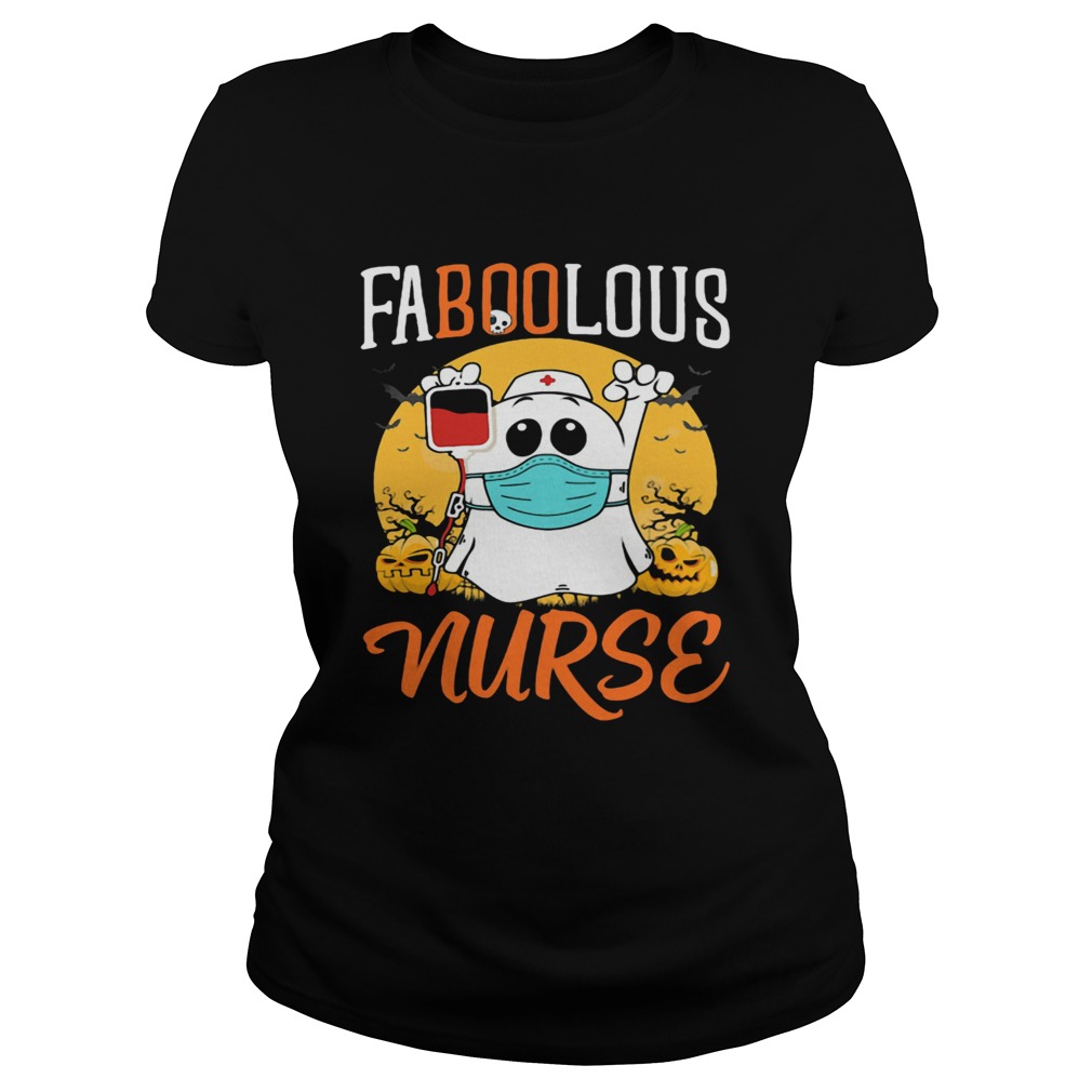 Halloween Ghost Mask Faboolous Nurse Classic Ladies