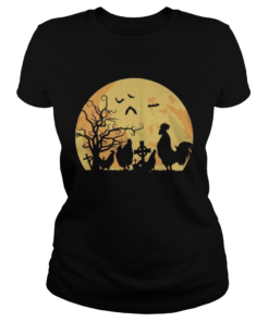 Halloween Moon Chicken  Classic Ladies