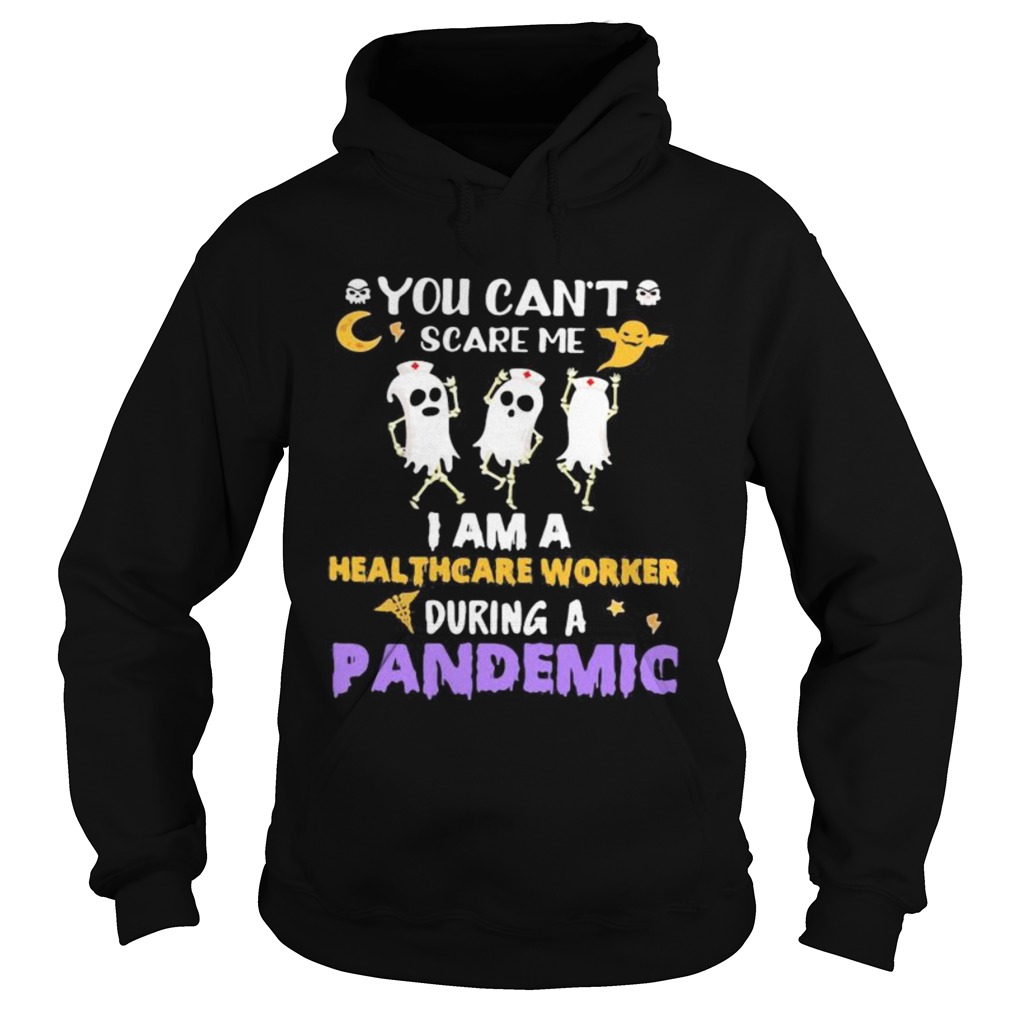 Halloween boo you cant scare me i am a healthcare worker during a pandemic Hoodie