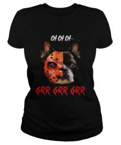 Halloween jason voorhees chihuahua ch ch ch grr grr grr  Classic Ladies