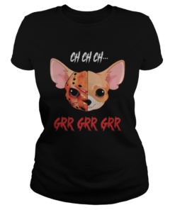 Halloween jason voorhees chihuahua ch grr  Classic Ladies