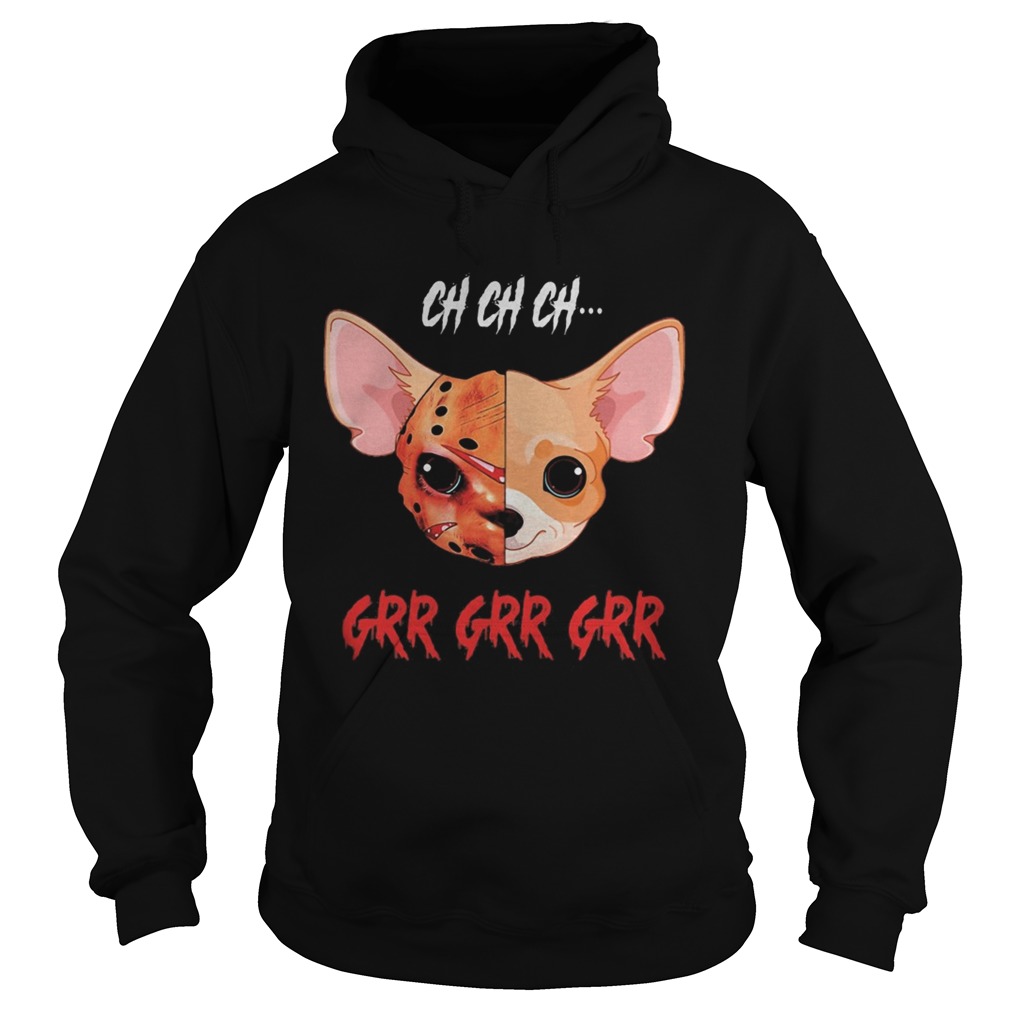 Halloween jason voorhees chihuahua ch grr Hoodie