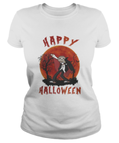 Happy halloween sloth sunset  Classic Ladies