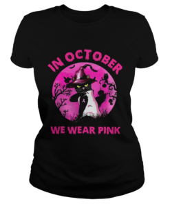 In October We Wear Pink Pumpkin  Classic Ladies