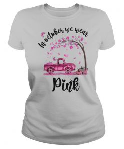 In October We Wear Pink shirt