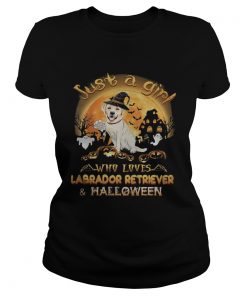 Just a girl who loves labrador retriever and halloween  Classic Ladies