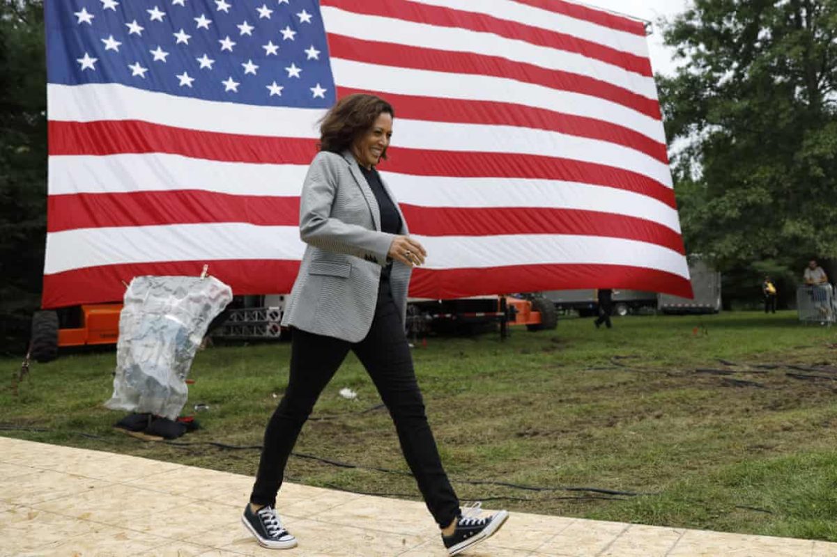 Kamala Harris what her sneakers mean