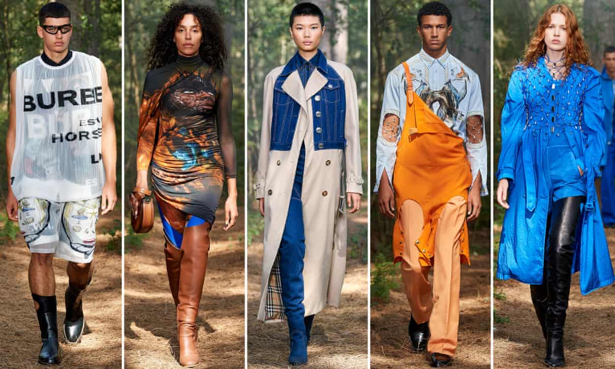 London fashion week Burberry takes online show to the British countryside