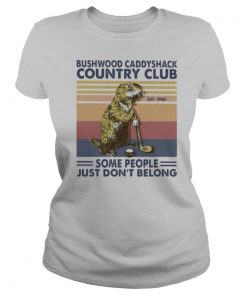 Mouse golf bushwood caddyshack country club some people just don’t belong vintage retro shirt