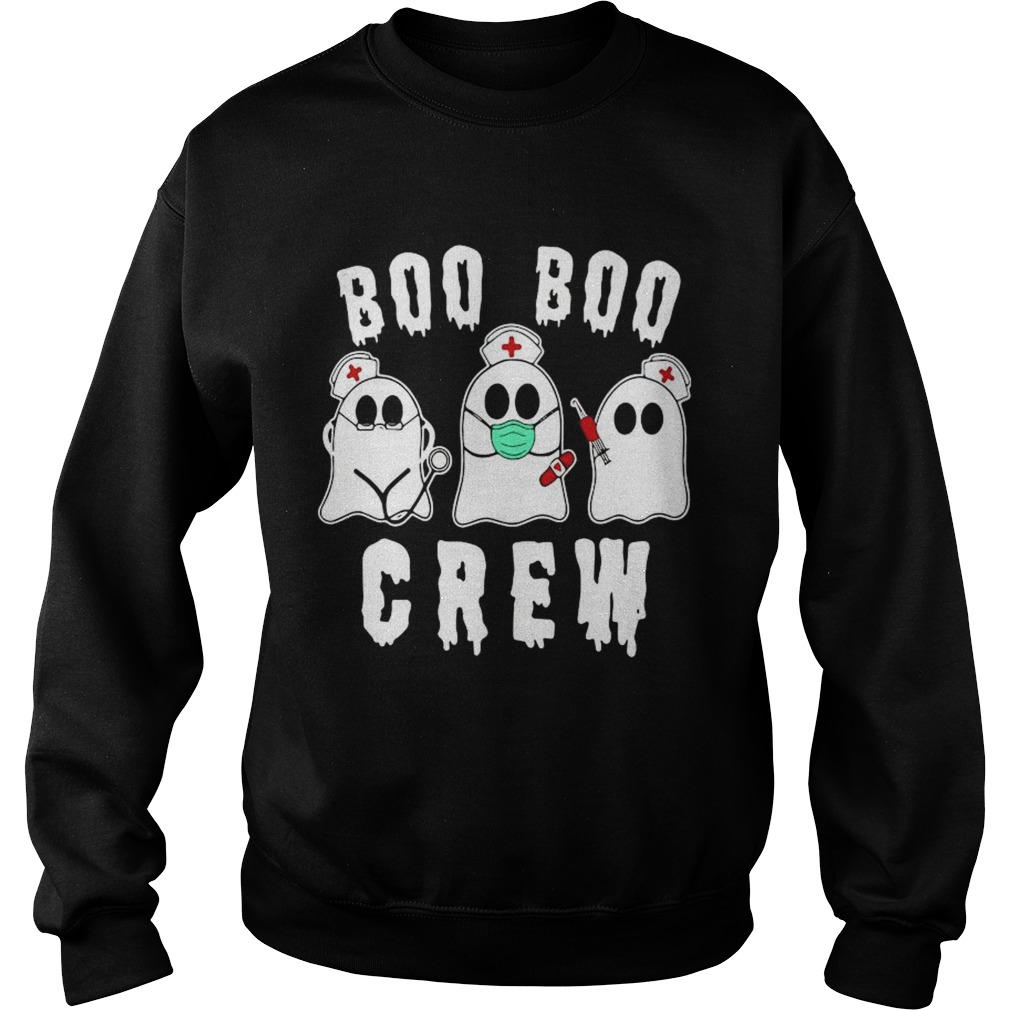 Nurse Halloween Boo Boo Crew Sweatshirt