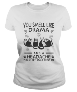 Paw cats you smell like drama and a headache please get away from me  Classic Ladies