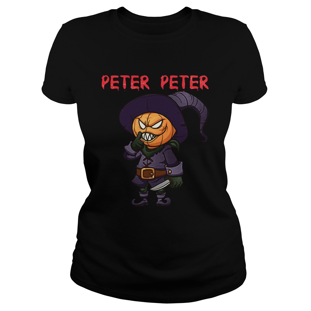 Peter Peter Halloween Killer Pumpkin Head Classic Ladies