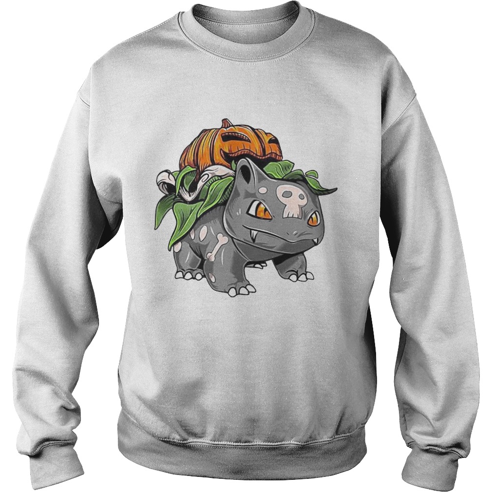 Pokemon Bulbasaur Pumpkin Halloween Sweatshirt