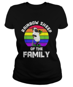 Rainbow Sheep Of The Family  Classic Ladies