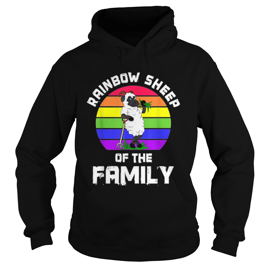 Rainbow Sheep Of The Family Hoodie