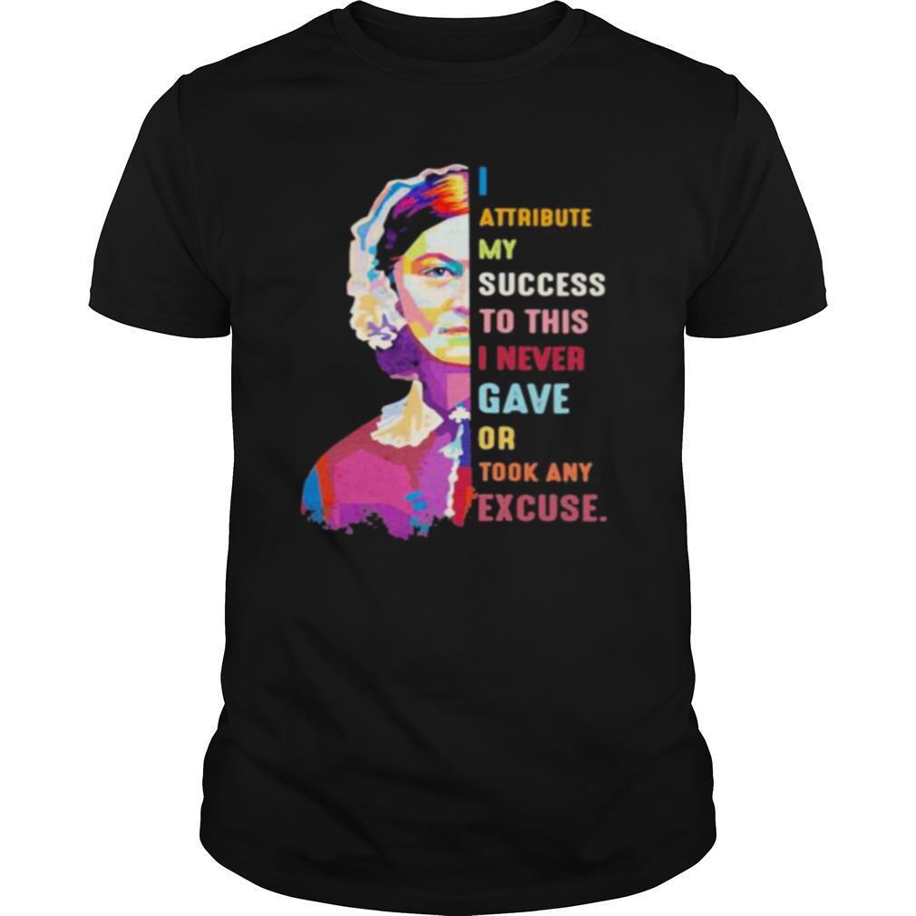 Ruth bader ginsburg i attribute my success to this i never gave or took any vintage shirt