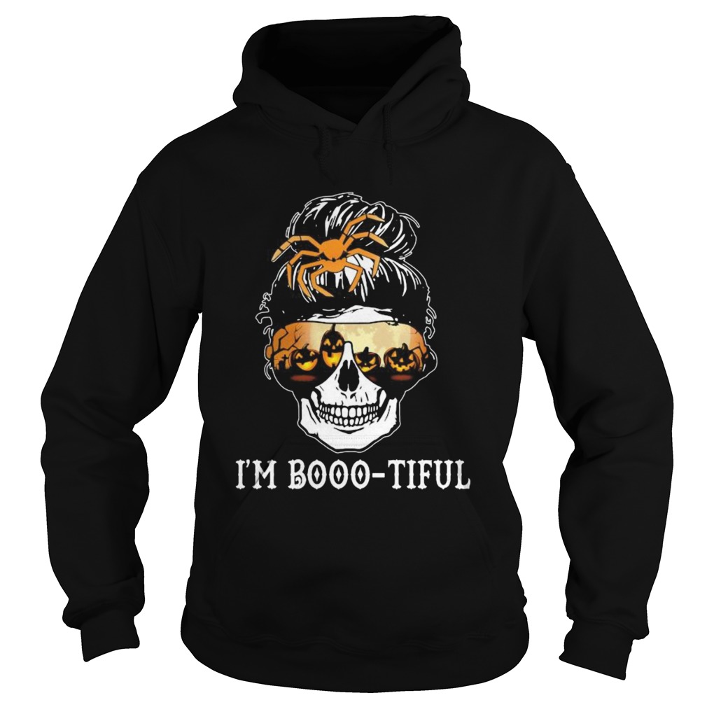 Skull Im Boootiful Halloween Hoodie