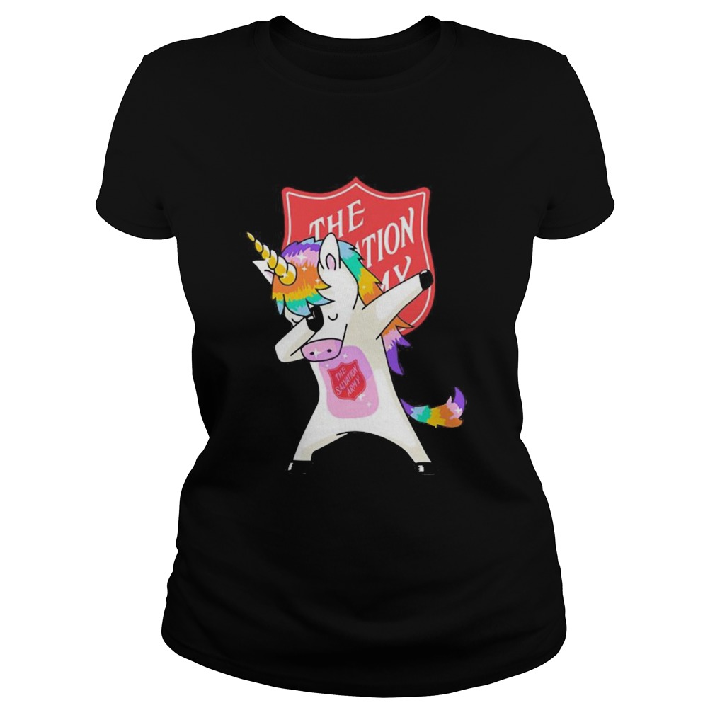 The Salvation Army Unicorn dabbing Classic Ladies