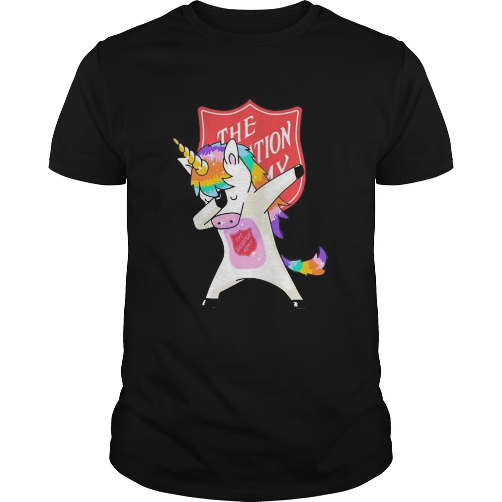 The Salvation Army Unicorn dabbing shirt