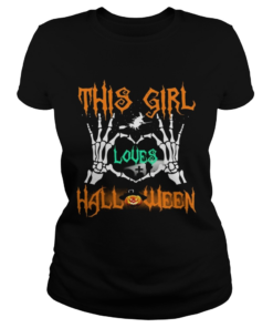 This Girl Loves Halloween  Classic Ladies