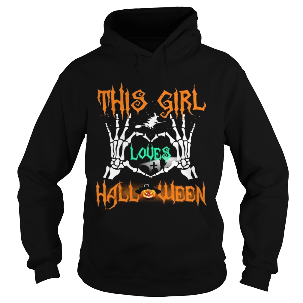 This Girl Loves Halloween Hoodie
