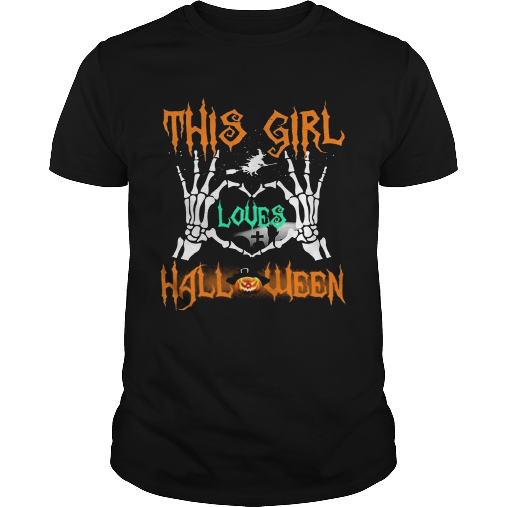 This Girl Loves Halloween shirt