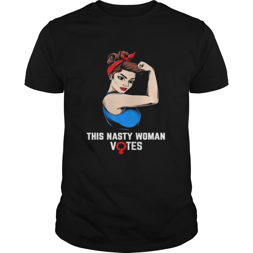 This Nasty Woman Votes Feminist Election Voting shirt