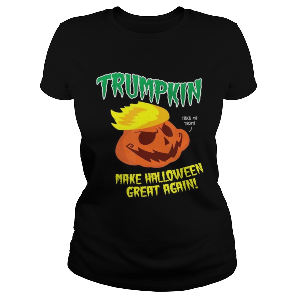Trumpkin Halloween Funny Trump 2020 Classic Ladies