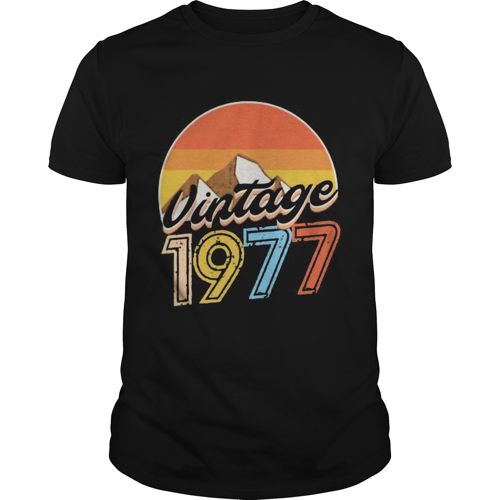 Vintage 1977 Vintage retro shirt