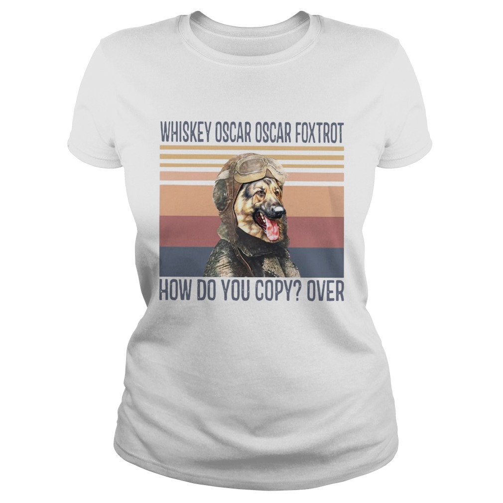 Whisky Pilot Whiskey Oscar Oscar Foxtrot Classic Ladies