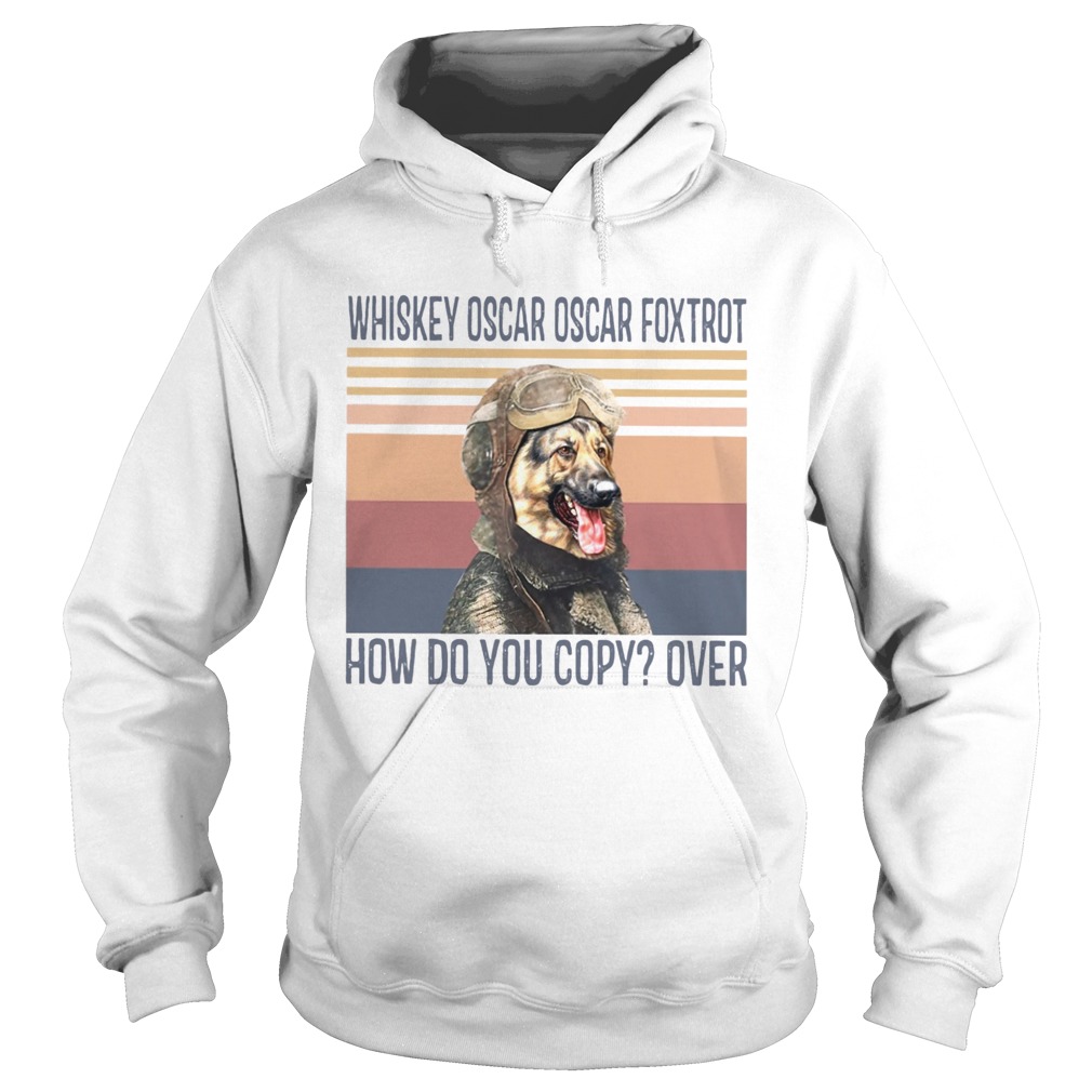 Whisky Pilot Whiskey Oscar Oscar Foxtrot Hoodie