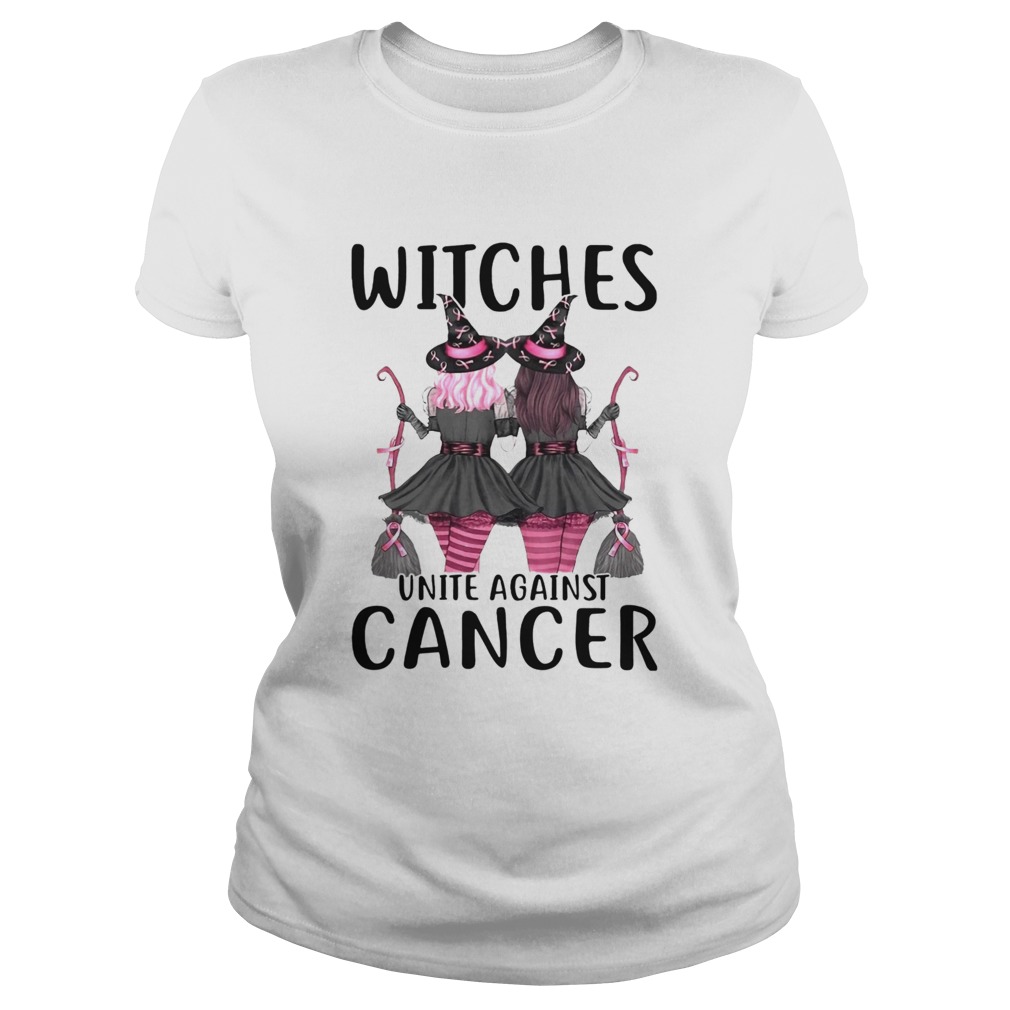 Witchcraft Witches Unite Against Cancer Classic Ladies