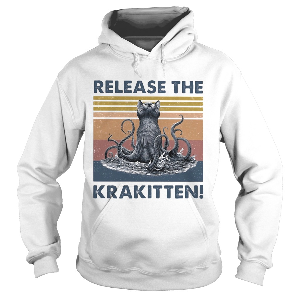 release the krakitten vintage Hoodie