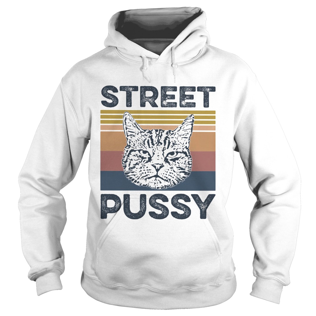 street pussy cat vintage Hoodie
