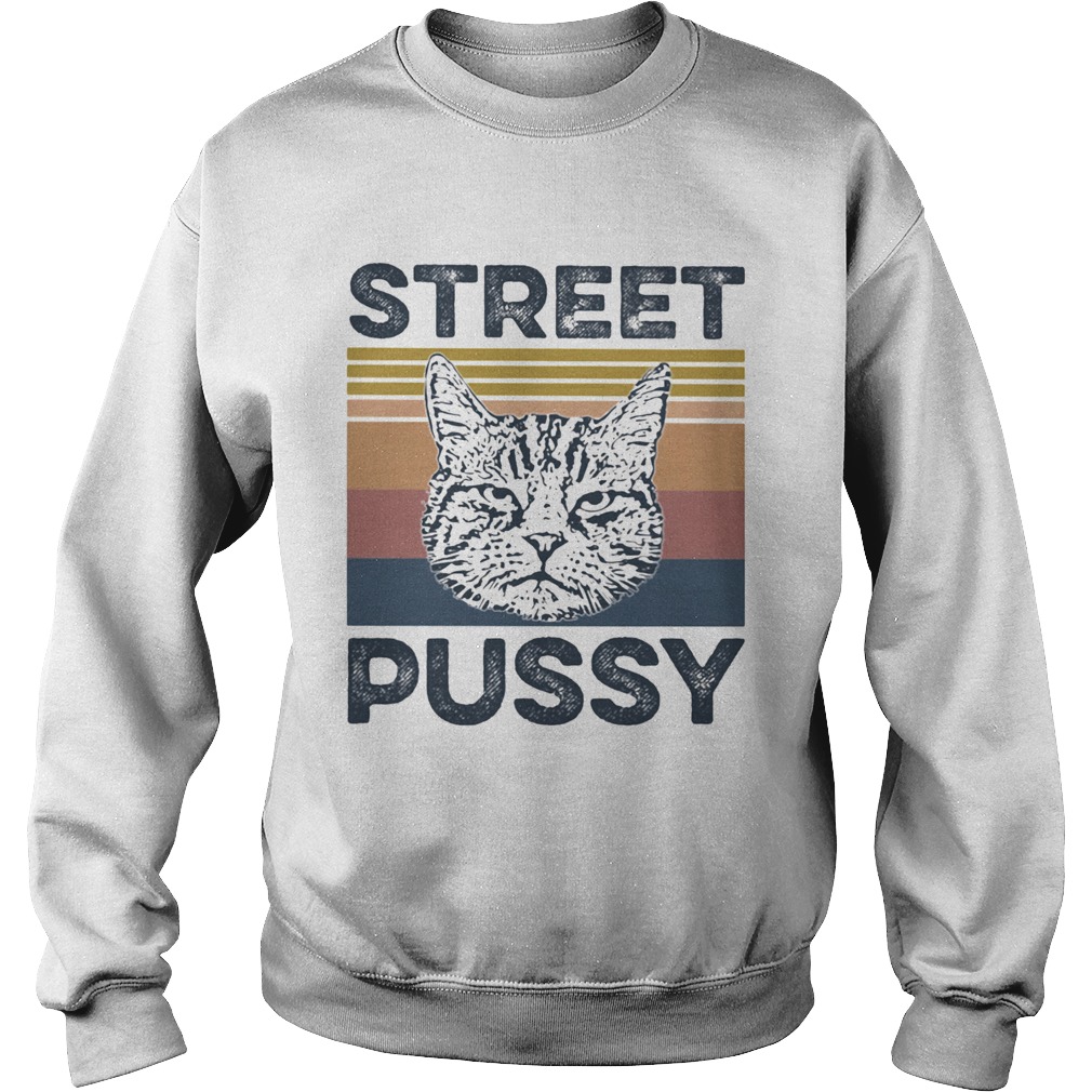 street pussy cat vintage Sweatshirt
