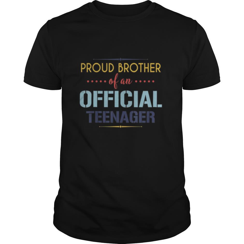 teenager Brother 13th birthday Brother party gifts shirt