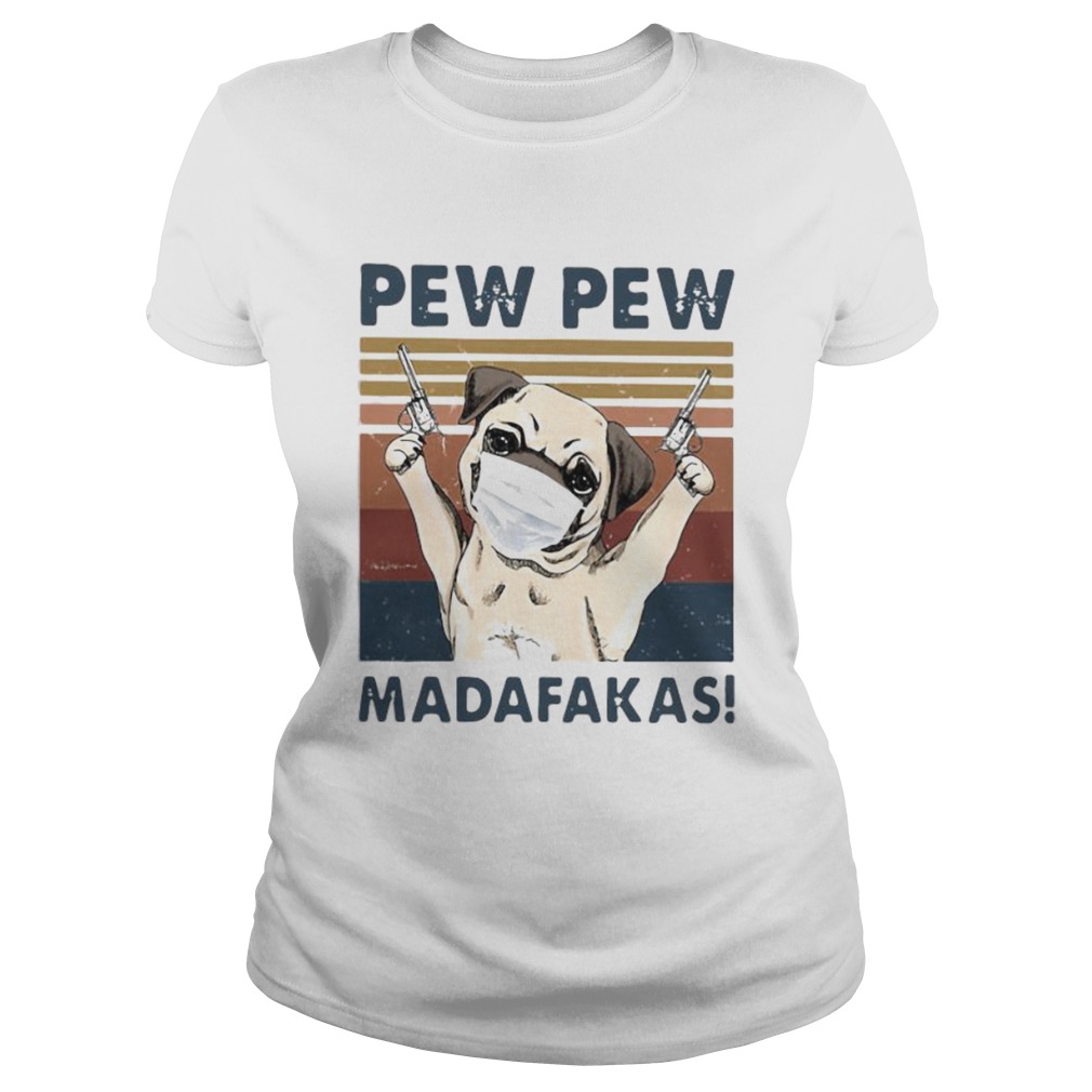 ug Face Mask Pew Pew Madafakas Vintage Retro Classic Ladies