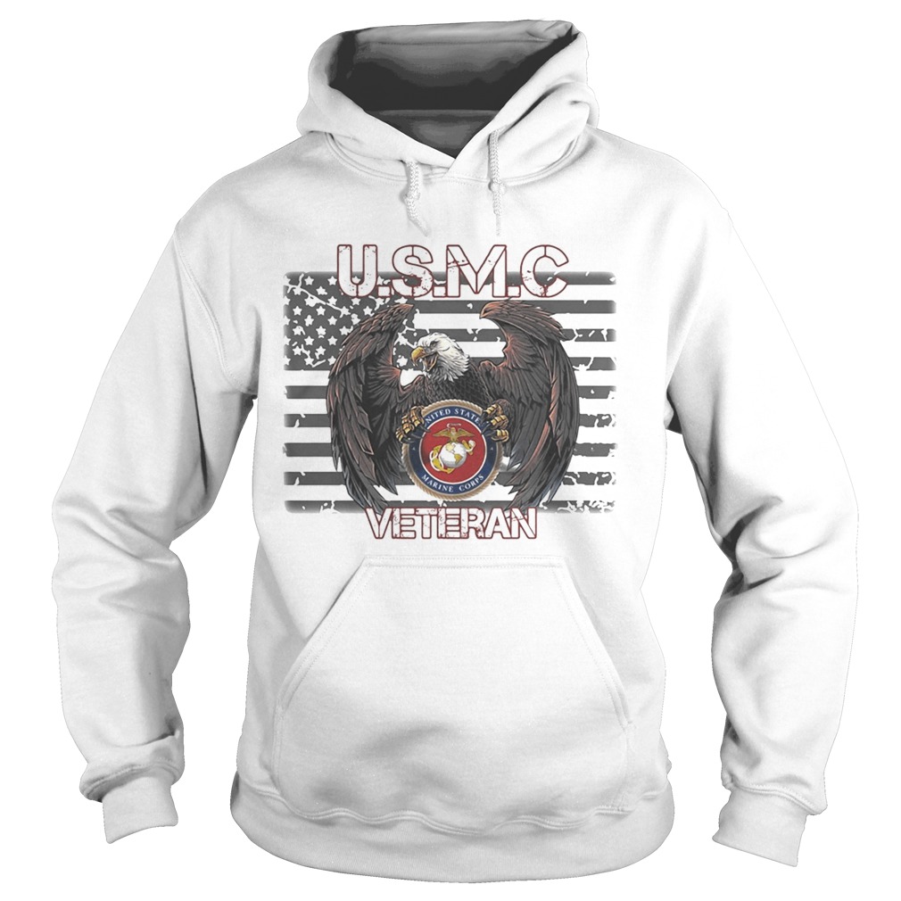 usmc veteran eagle american flag Hoodie