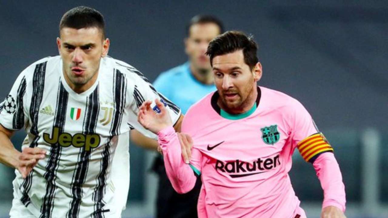 Barcelona down Juventus with goals from Messi Dembele