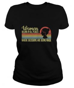Belong In All Places RBG Ruth Bader Ginsburg shirt