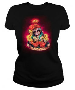 Día De Los Muertos Day Of Dead Sugar Skull Girl shirt