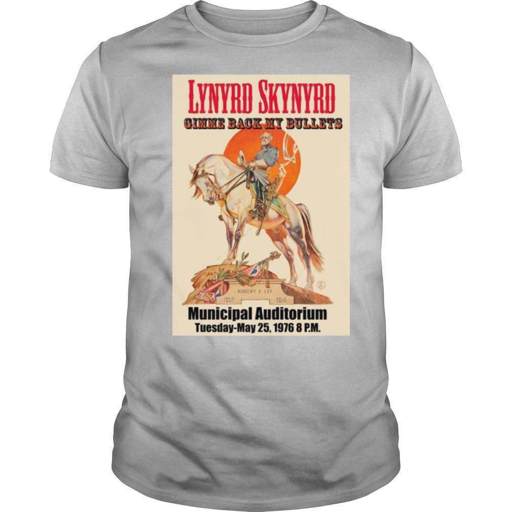 Lynyrd Skynyrd Gimme Back My Bullets Municipal Auditorium shirt