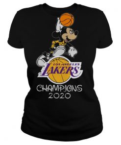 Mickey Mouse Los Angeles Lakers Champions 2020 shirt