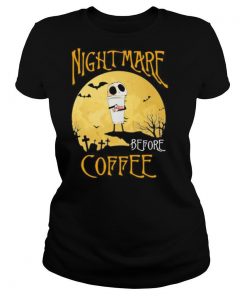 Nightmare before Dunkin Donuts Halloween shirt
