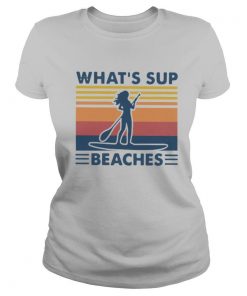 Paddleboard What's Sup Beaches Vintage shirt