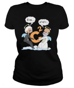 Pythagoras Einstein E=m A2 B2 C2 shirt