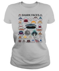 Shark Faces shirt