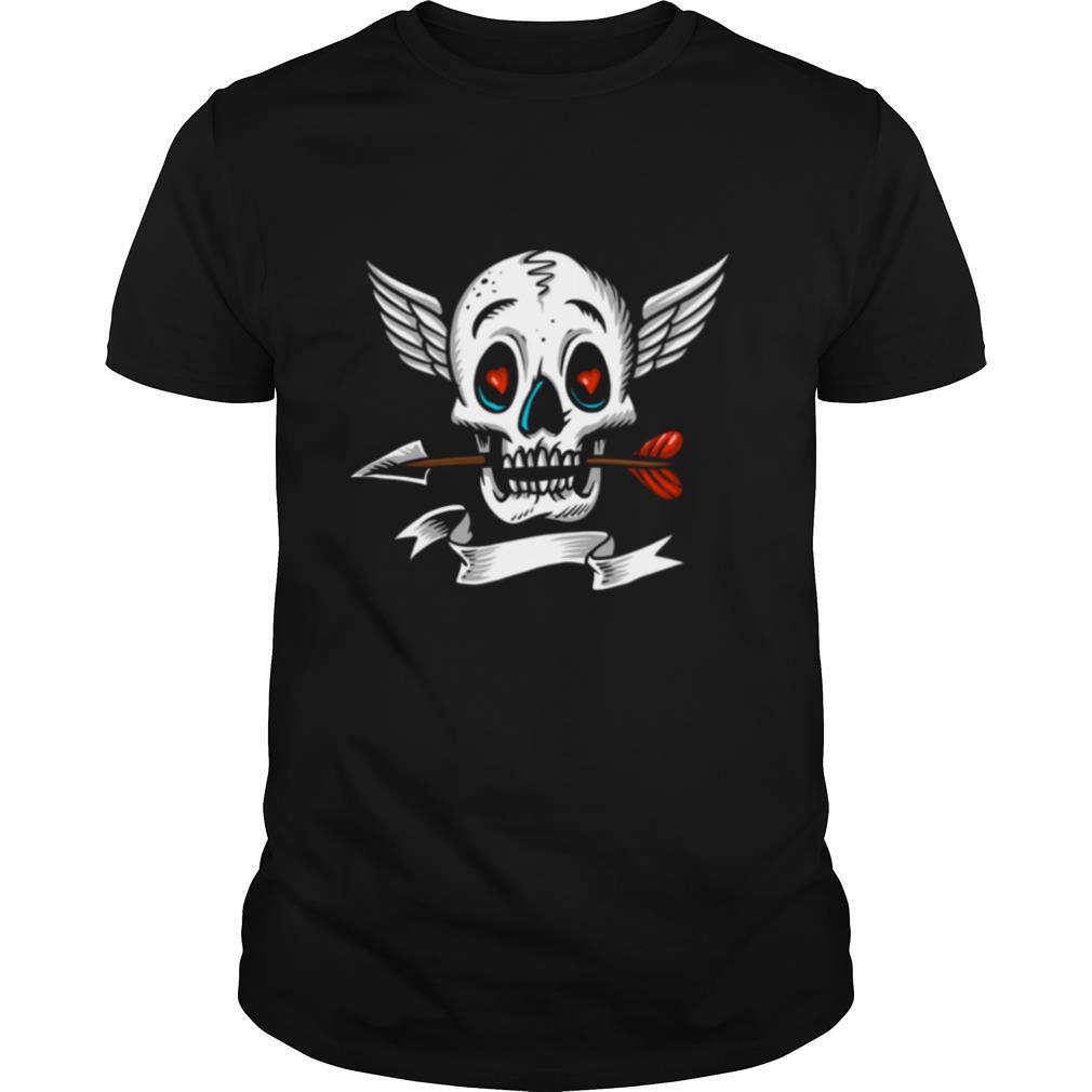 Skull Heart Love Dia De Los Muertos shirt