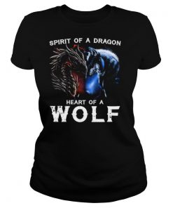 Spirit Of A Dragon Heart Of A Wolf shirt